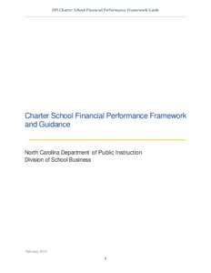 DPI Charter School Financial Performance Framework Guide