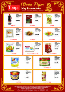 Ethnic Flyer May Promotions