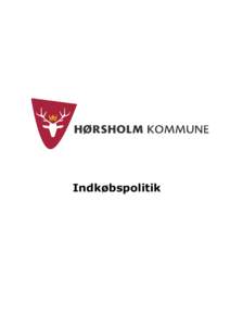 Indkøbspolitik  2 1. 1.1