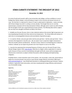 Microsoft Word - IOWA CLIMATE STATEMENT - THE DROUGHT OF 2012_10_2