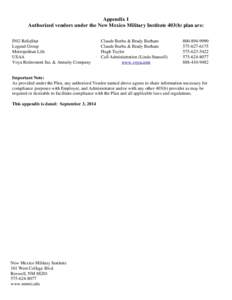 Microsoft Word - New Mexico Military Institute ISD authorized 403_b_ vendor…