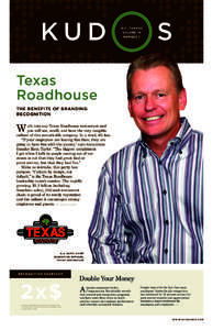 Roadhouse / O.C. Tanner / Next Magazine / The Onion / Today / Hospitality industry / Mass media / Publishing / Clarksville /  Indiana / Steakhouses / Texas Roadhouse