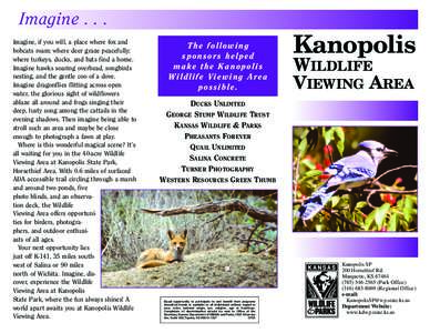 Kansas Department of Wildlife and Parks / Marquette /  Kansas / Kanopolis /  Kansas / Salina /  Kansas / Kansas / Kanopolis State Park / Geography of the United States