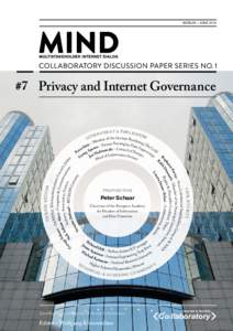 BERLIN – JUNEPrivacy and Internet Governance MENT & PARLIAM E NT E RN