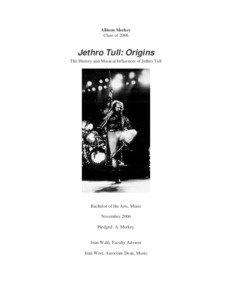 Jeffrey Hammond / Ian Anderson / Benefit / Glenn Cornick / This Was / A / Family / Essential / Repeat – The Best of Jethro Tull – Vol II / Jethro Tull / British music / John Evan