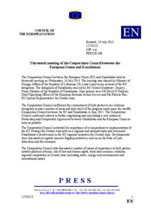 Earth / Political geography / European Union Association Agreement / Kazakhstan / European Union / Foreign relations of Kazakhstan / Outline of Kazakhstan / Third country relationships with the European Union / International relations / Kazakhstan–European Union relations