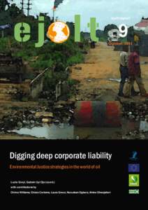 Digging deep corporate liability - Octoberejolt report no.