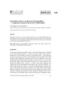 William B. Rudman / Bryozoa / Okenia rosacea / Cheilostomata / Goniodorididae / Bryozoans / Okenia