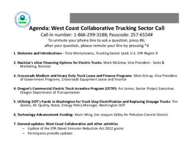 Air dispersion modeling / South Coast Air Quality Management District / Southern California / Port of Long Beach / Trucking industry in the United States / Navistar International / Truck / California Air Resources Board / Ford Motor Company / Transport / Land transport / Trucks