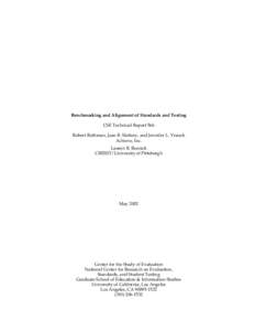 Standards-based education / Educational psychology / Psychometrics / Standards-based education reform / Outcome-based education / Standards-based assessment / Test / Common Core State Standards Initiative / Sunshine State Standards / Education / Education reform / Standardized tests