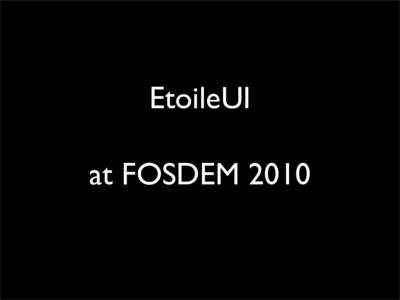 EtoileUI at FOSDEM 2010 Smalltalk vs ObjC Memo Smalltak tulip witherWithSpeed: 54