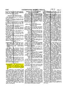 Page[removed]CONGRESSIONAL RECORD — SENATE to $1.25 an hour, and for other purposes, which was referred to the Committee on Labor and Public Welfare.  REPORT OF DISPOSITION OF