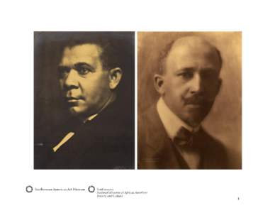 1  Left: Cornelius M. Battey (1873–1927), Booker T. Washington, about 1908, gelatin silver print, 9 1/4 x[removed]in., National Museum of African American History and Culture, Museum purchase, TR2009-69.2 Right: Corneli