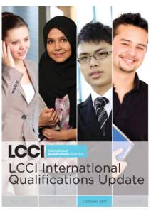 LCCI International Qualiﬁcations Update April 2012 July 2012