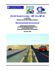 US 491 South Corridor – MP 15 to MP 46 CN 2357