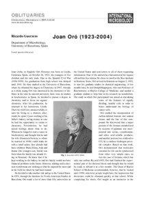 Evolutionary biology / Joan Oró / Nature / Abiogenesis / Adenine / Murchison meteorite / Hydrogen cyanide / Organic chemistry / Amino acid / Chemistry / Biology / Origin of life