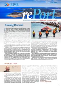 Issue 6 June[removed]a community newsletter from Esperance Ports Sea & Land Training Rewards