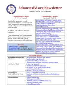 Microsoft Word - Newsletter #4 - Feb. 28, 2014.docx