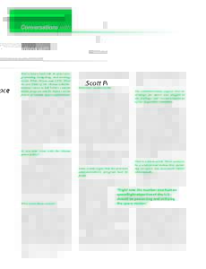 AA-layout CONVERS0111_AA conversations[removed]:10 PM Page 2  Scott Pace terview by Frank Sietzen