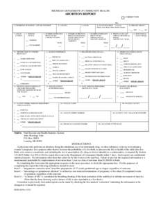 Microsoft Word - DCH-0819w Abortion Reporting Form rev 2013.doc