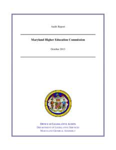 Maryland Higher Education Commission[removed]