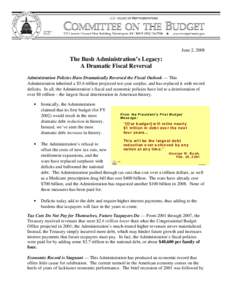 Government / United States federal budget / Presidency of George W. Bush / Tax cut / Alternative Minimum Tax / Income tax in the United States / Estate tax in the United States / Bush tax cuts / Deficit reduction in the United States / Economic policy / Taxation in the United States / Economy of the United States