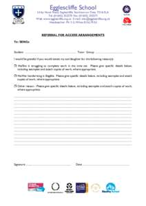 Microsoft Word - Parental Referral Form for Assessment by SENCo for AAs - S White header.doc