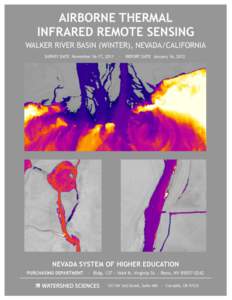 AIRBORNE THERMAL INFRARED REMOTE SENSING WALKER RIVER BASIN, NEVADA/CALIFORNIA TABLE OF CONTENTS 1.  Overview ............................................................................................... 1