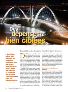 Des dépenses bien ciblées - Benedict Clements, Christopher Faircloth et Marjin Verhoeven - Finances & Développment Juin 2007