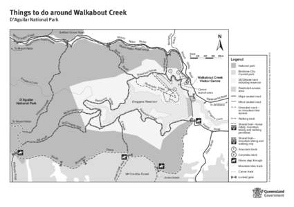 Walkabout Creek track map