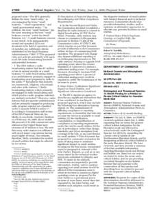 [removed]Federal Register / Vol. 74, No[removed]Friday, June 12, [removed]Proposed Rules proposed rules.5 The RFA generally defines the term ‘‘small entity’’ as