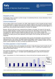 Australia / Demographics of Australia / Pacific Ocean / Ethnic groups in Australia / Adelaide / Italian Australian / Oceania / Immigration to Australia / Australian Bureau of Statistics