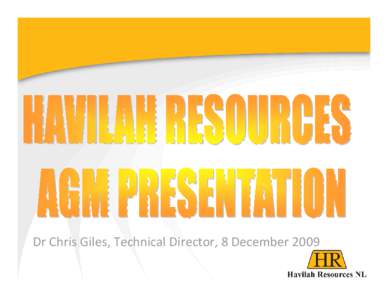Microsoft PowerPoint - HAV_AGM_2009_sv