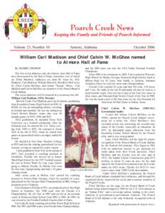 Muscogee / Poarch Creek Indian Reservation / Poarch Band of Creek Indians / Native American history / Atmore /  Alabama / Montgomery metropolitan area / Alabama people / Wetumpka /  Alabama / Muscogee people / Geography of Alabama / Alabama / Aboriginal title in the United States