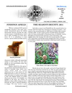 LONG ISLAND MYCOLOGICAL CLUB  http://limyco.org Available in full