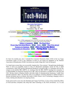 Technology / Broadcast engineering / Radio technology / Consumer electronics / Broadcasting / Low-power broadcasting / Digital television adapter / Analog passthrough / Federal Communications Commission / Electronic engineering / Television technology / Television