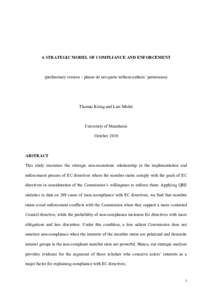 Microsoft Word - A Strategic Model of Compliance and Enforcement_06102010_thomas überarbeitet.docx