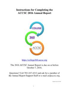 Accrediting Commission of Career Schools and Colleges / Susquehanna Valley / ICDC College / Atlantis University