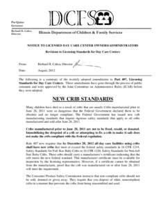 Pat Quinn Governor Richard H. Calica Director  Illinois Department of Children & Family Services
