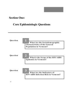 Integrated Epidemiologic Profile for HIV/AIDS Prevention and Care Planning in Vermont