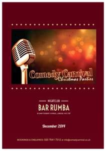 Microsoft Word - Comedy Carnival Xmas Parties 2014.doc