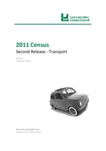 Microsoft WordCensus Transport Report FINAL