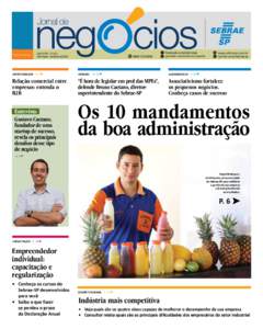 Jornal de Negócios - Sergio Rodrigues Junior, microempreendedor