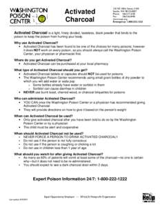 Microsoft Word - WPCfactsheet Activated Charcoal.doc