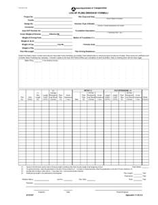 Form[removed]LOG OF PILING DRIVEN BY FORMULA Project No.  Pile (Type and Size)