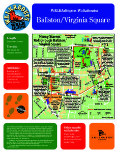 WALKArlington Walkabouts:  Ballston/Virginia Square eb