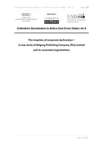 Patrick van Rensburg / Gaborone / Barolong Seboni / Botswana / Media of Botswana / Mmegi / Africa / Political geography