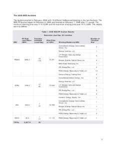 Constellation Energy / Auction / Public Service Enterprise Group / Business / Auction theory / Auctioneering / Business models