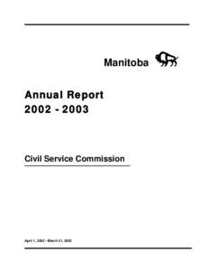 Civil service / French Civil Service / Greg Selinger / Minister responsible for the Civil Service / Manitoba