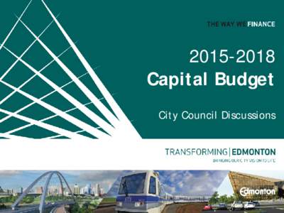 [removed]Capital Budget City Council Discussions Corporate Strategic Planning Financial Services & Utilities